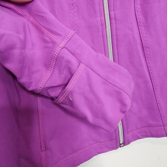 Athleta Full Zip 'Hope Jacket 2' in Jazzy Purple Size Small - Picture 5 of 12